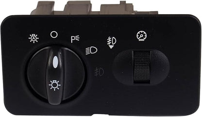 TRQ Headlight Switch Compatible with Automatic Headlights and Fog Lights 2002 F250 Super Duty Truck F350 Super Duty Truck 2002-2004 F450 F550 2004 F350 Super Duty Truck
