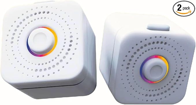 Nomo Smart Care Satellite - Eliminate Dead Zones & Boost Signal - Motion & Light Detector - Works w/Nomo Smart Care System - 2 Pack