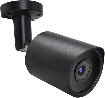 5MP PoE IP Security Camera, H.265 Bullet IP Camera with 105° Wide Angle, 2.8mm Lens, 80ft Night Vision, Compatible with Third-Party NVRs and Software (Black)