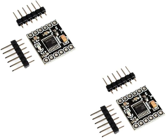 KOOBOOK 2Pcs DRV8833 Motor Drive Module 1.5A Dual H Bridge DC Gear Motor Driver Controller Board
