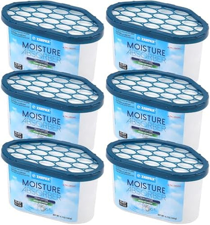 ZARPAX Moisture Absorber Fresh Cotton 6.5 oz - Set of 6