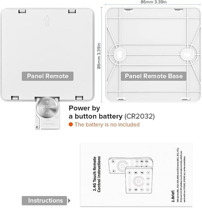 BTF-LIGHTING RC4 RF Wireless LED Dimmer Remote