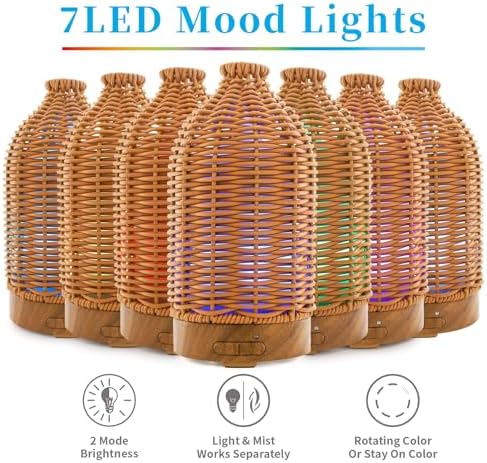 VICTORIA AROMA Essential Oil Diffuser - Multifunction Aromatherapy Diffuser