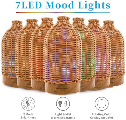 VICTORIA AROMA Essential Oil Diffuser - Multifunction Aromatherapy Diffuser