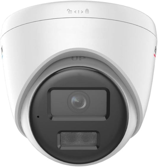 DS-2CD1367G2H-LIUF 6MP Color-Vu Full Color Night Vision POE Turret Camera, 2.8mm Lens, IP67 Outdoor, 120dB WDR, Built in Mic, Support Human & Vehicle Detection, Work with Ⲏіkconnect, Guarding Vision