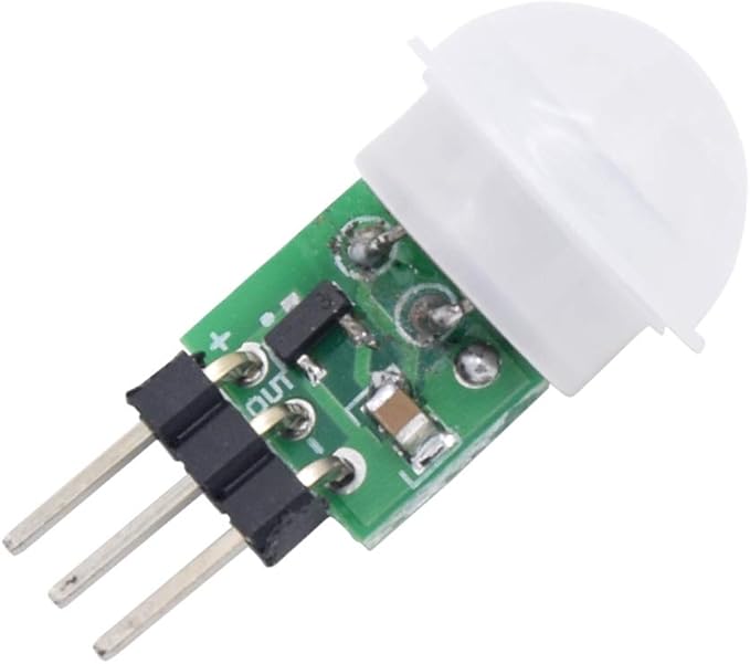 PIR Motion Sensor Modules, Mini Pyroelectric Human Motion IR Sensor Detector(12 Pack)