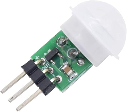PIR Motion Sensor Modules, Mini Pyroelectric Human Motion IR Sensor Detector(12 Pack)