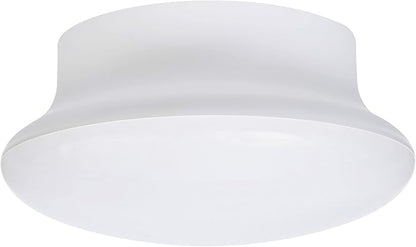 Sylvania Ultra LED Porcelain Ceiling Light Fixture, 60W = 9W, Non-Dimmable, Medium Base, 2700K, Soft White - 1 Pack (75080)