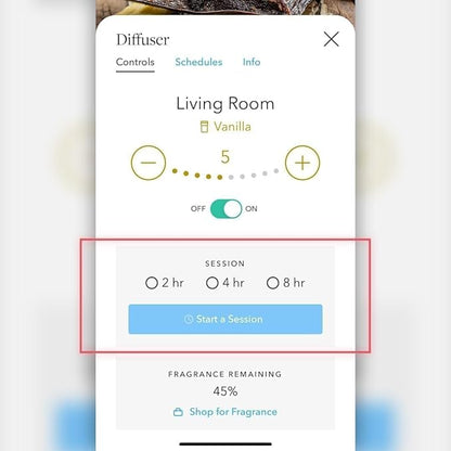 Aera Waterless Plug-in Essential Oil Diffuser for Large Rooms + Beach House Fragrance Capsule – Wi-Fi App & Alexa Control – Luxury Home Fragrance Scent Machine Starter Kit (Includes 1 Capsule)