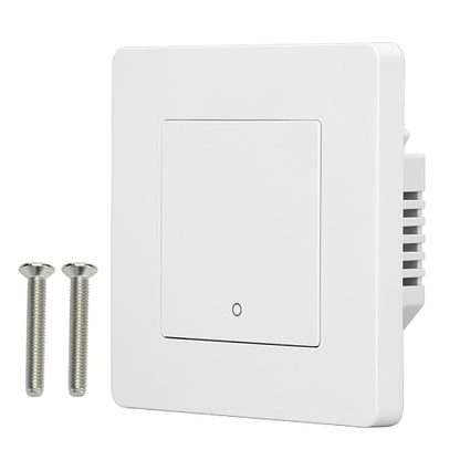 with Remote Control and Timer (White)