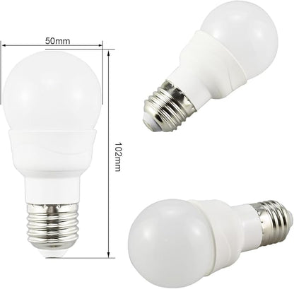 Color Changing Light Bulb, RGB LED Light Bulbs with Remote Control,40W Equivalent Dimmable 5W, 500LM, 2700K Warm White E26 Screw Base Bulbs, Flood Lights, Mood Light -Timing,12 Color Choices (8 Pack)