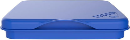 Rev-A-Shelf 27 Qt Under Sink Garbage Can Lid for Base Kitchen and Bathroom Cabinet, Replacement Plastic Trash Bin Lid Only, Blue, RV-1024-LID-22-1-40
