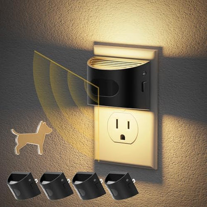 JandCase Motion Sensor Night Light, Night Lights Plug into Wall