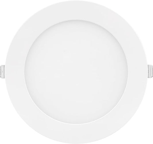 Maxxima 6 in. 2 Hour Fire Rated Ultra Thin LED Downlight, Slim Recessed Canless Light, IC Rated, 1100 Lumens, 5 Color Temperature Selectable 2700K/3000K/3500K/4000K/5000K, Dimmable, J-Box Included