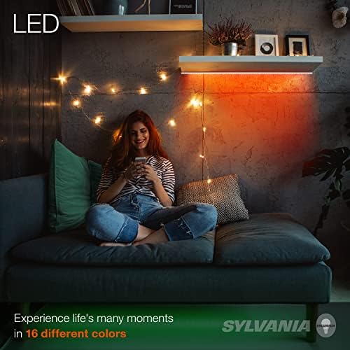 Sylvania LED Mosaic Flexible Light Expansion Kit for Starter Kit with Remote Control, Full Color, 2 2ft RGBW Strips (65483)