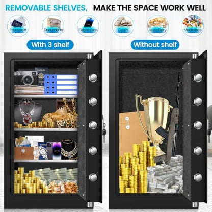 [𝟐𝟎𝟐𝟔 𝐔𝐩𝐠𝐫𝐚𝐝𝐞𝐝] [𝟑𝟓𝐌𝐢𝐧 𝟏𝟕𝟎𝟎°𝐅] True Fire Proof Safe