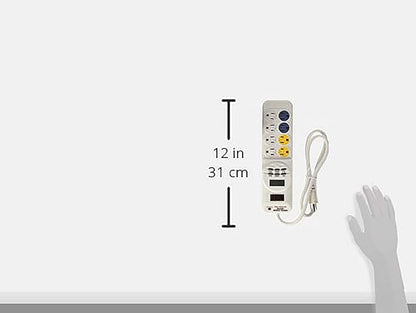 Coralife Aquarium Fish Tank 8-Outlet 24/7 Digital Power Center Timer