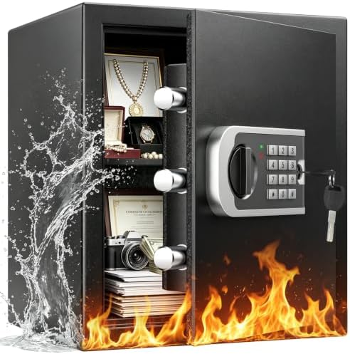 𝐔𝐩𝐠𝐫𝐚𝐝𝐞𝐝 𝟐𝟎𝟐𝟔 Fireproof Safe 𝟏𝟕𝟎𝟎°𝐅 𝟑𝟓-𝐌𝐢𝐧 Protection