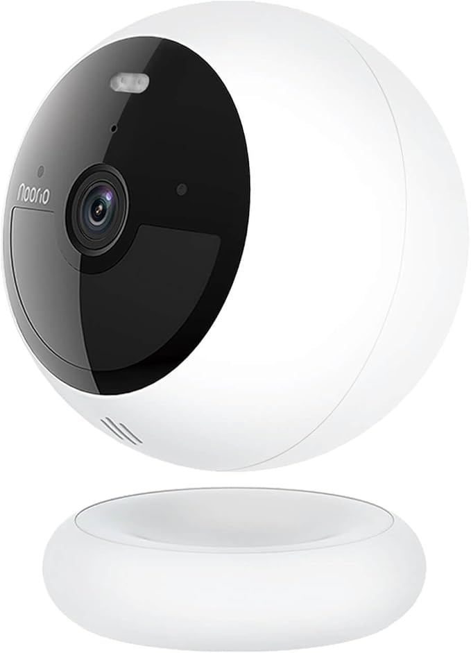 Noorio Security Camera Wireless Outdoor, Magnetic Cameras for Home Security 1080P, Battery Powered WiFi Indoor Camera, AI Motion Detection, Color Night Vision, 2-Way Talk, B200