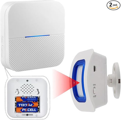 EverNary Bed Alarm for Elderly Dementia Patients,Portable Wireless Caregiver Pager Bed Alarms and Fall Prevention Alert for Elderly,Elderly Monitoring for Home