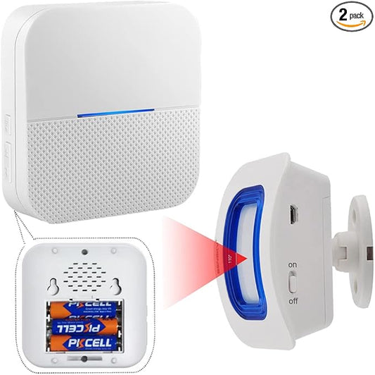 EverNary Bed Alarm for Elderly Dementia Patients,Portable Wireless Caregiver Pager Bed Alarms and Fall Prevention Alert for Elderly,Elderly Monitoring for Home