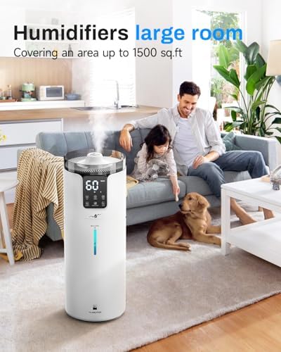 16L Cool Mist Humidifier Large Room Whole House & Commercial 1500 sq.ft