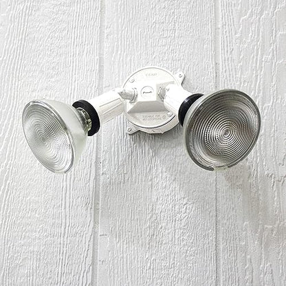 Sigma Engineered Solutions Weatherproof 16795WH Round Floodlight Kit, White