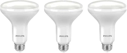 Philips LED Dimmable BR30 Light Bulb: 650-Lumen, 5000-Kelvin, 9-Watt (65-Watt Equivalent), E26 Base, Daylight, 3-Pack