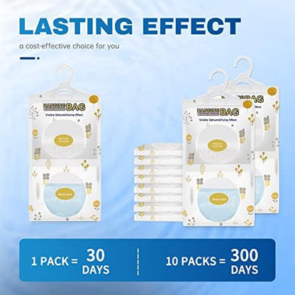 Vacplus Moisture Absorber, 5Pack Hanging, Strong Absorption, Unscented