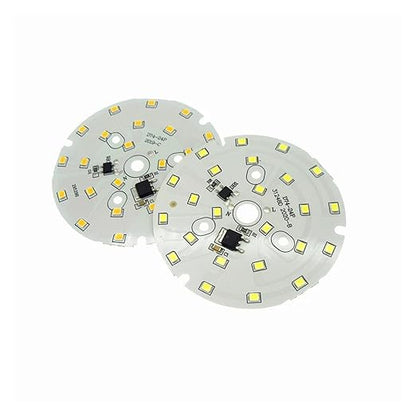 1pcs LED SMD 2835 Chip LED Bulb Lamp 3W 5W 7W 9W 12W 15W 18W AC220V Input Smart IC Driver Cold White Warm White for Bulbs DIY(Warm White 3200K,5W 44MM_1 PCS)