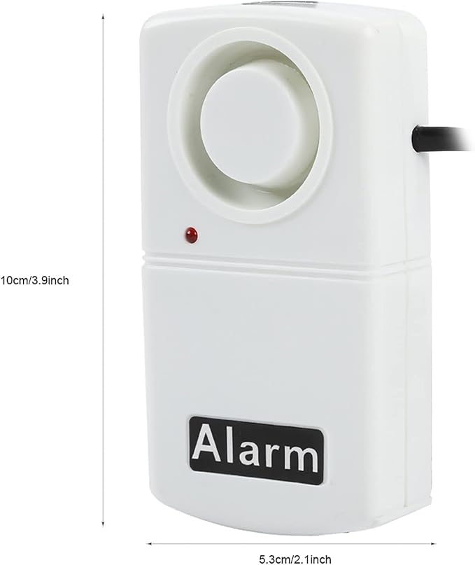 Watris Veiyi 120db Power Failure Outlet Alarm, Smart Outage Alarm Warning Siren, Automatic Power Cut Failure Alerter for Home Office Shop, Power by 9V Battery (NOT Included), 220V