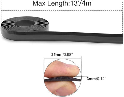 Boundary Strips for Neato Shark ION IQ Robot Vacuum 750 871 761R85, Magnetic Botboundary Strips Tape Markers for RoboVac 30 xiaomi Roborock S5, Not Compatible with APP/AI/LIDAR Robot, 13 Feet