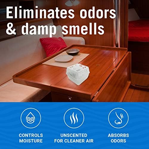 Refillable Moisture Absorber Bucket with Dehumidifier Refill Pack Moisture
