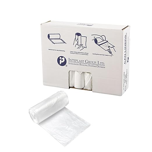 S334013n H/D Liner 13-Mic 33X40 33-Gal On A Roll Clear