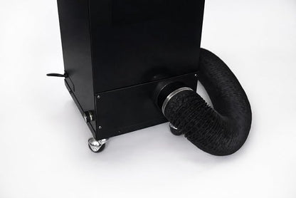 Extract-All Salon Pure Air 3 Ventilation System 350 CFM – Source Capture Exhaust for Nail Salon, Tattoo, Spa & Esthetician Workstations (SPA3, Black)
