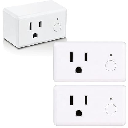Feit Electric Indoor Smart WiFi Plug Compatible with Alexa and Google Home (3 Pack)