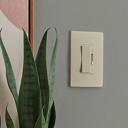 Legrand Radiant 150W LED Dimmer Light Switch 3-Way Rocker Ivory 1 Pack