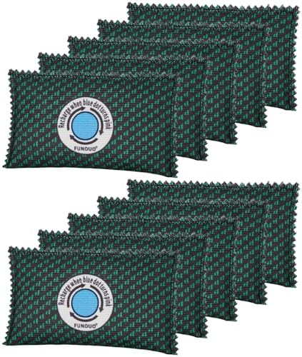 100g Rechargeable Desiccant Pack of 10,Moisture absorbers for storage,Moisture absorbers Bag,Desiccant Dehumidifier bag,Dehumidifier for Home Closets,Gun Safe, and Cars
