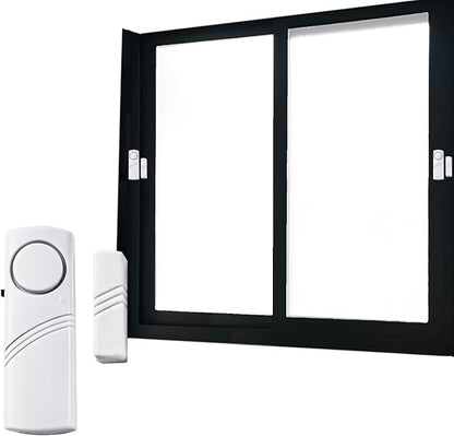 2 Pack Door Window Alarm,Home Magnetic Sensor Alarm,Home Security System Alert, Door Sensor Alert for Kids Safety Toddler, House, Office