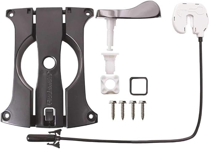 Flushmate AP300503 Universal Handle Kit for 503, 503H & 503UH, Chrome | Pressure-assist flush system, ADA Compliant, For 503, 503H & 503UH Series, LH or RH Chrome Handle Included 93400458