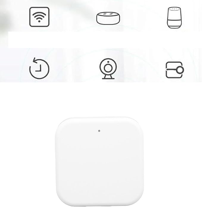 Luocute Smart, WiFi Smart Home Hub with RJ45 Wired Connection, for Entry Lock Speaker and Remote Control via Mobile App