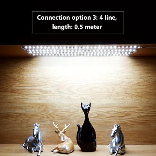 WOBANE LED Under Cabinet Lighting Kit,6.6ft Flexible LED Ribbon Lights Bar