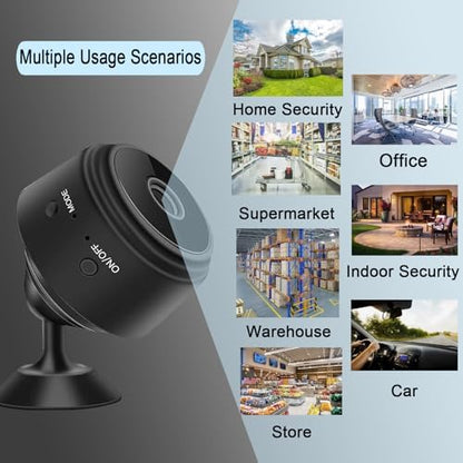 ZMDCAM Mini WiFi Camera 1080P Security Camera for Home Use