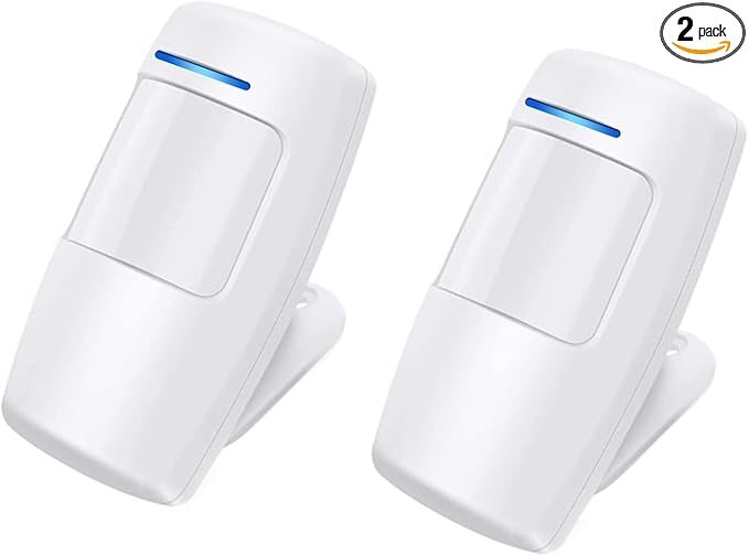 Motion Sensor 2 Pack - Compatible with tolviviov Home Alarm System-HUB Needed