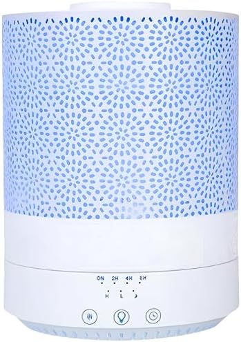 BlueHills 2500 ML XL Essential Oil Diffuser Aroma Humidifier Décor White