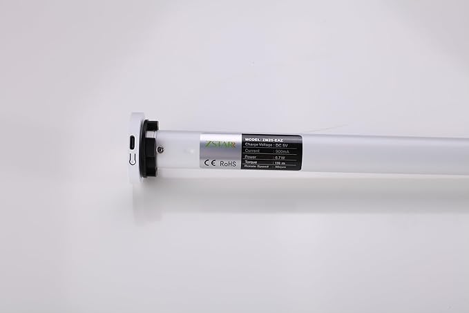 ACMEART Motorized Blinds Rechargeable Motors, 25mm Tubular Smart Motors for Window Shades (Zigbee Motor)