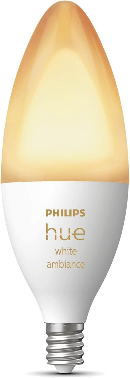 Philips Hue Smart Lighting Bundle with Dimmer Switch (V2) | Control Your Hue Lights via App or Voice