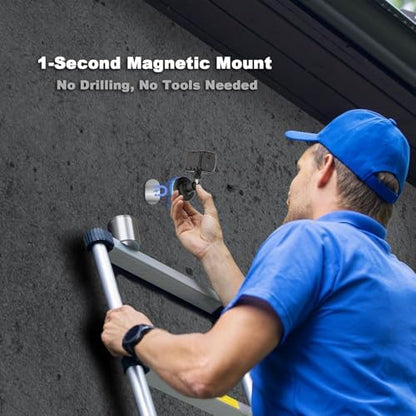 4G LTE Cellular Mini Security Camera, No Wi-Fi Magnetic Small Cam 2K Video