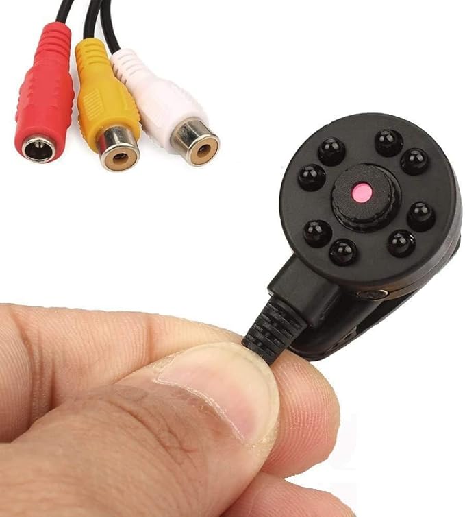 Vanxse® CCTV Mini Security Camera Hd 3.6mm 90degree 1000tvl 8PCS Infrared IR LEDs Night Vision Indoor/Outdoor Mini CCTV Surveillance Camera