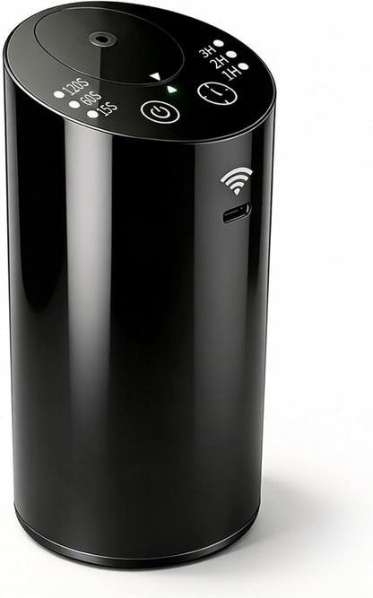 Waterless Diffuser, Rechargeable Hotel Scent Diffuser, 1500 Sq Ft Coverage, for Home, Large Room, Spa, Cream，Voice Control Smart AI